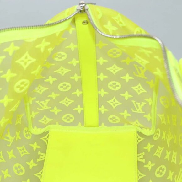 LOUIS VUITTON See Through Keepall Bandouliere 50 Bag Yellow M55380 Auth 112531A - Picture 13 of 16